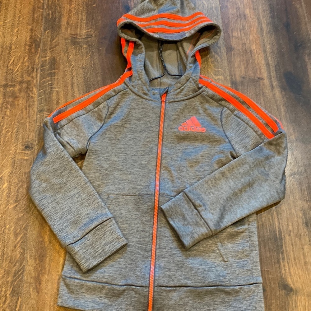 Adidas Boys Zip Up lightweight jacket size 5